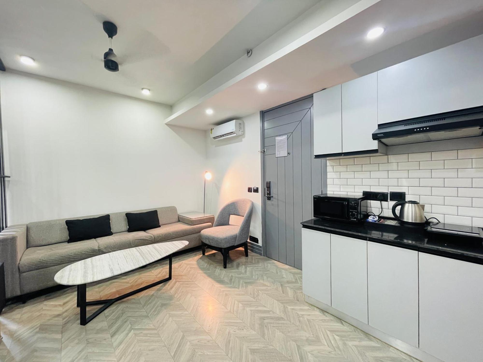 Bedchambers Serviced Apartments, Mg Road Gurgaon Extérieur photo