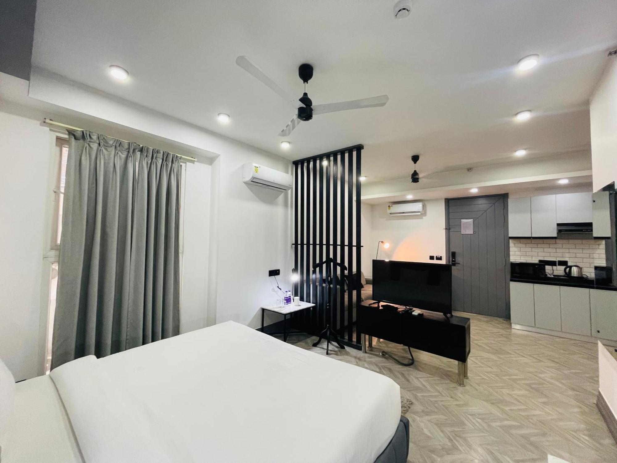 Bedchambers Serviced Apartments, Mg Road Gurgaon Extérieur photo